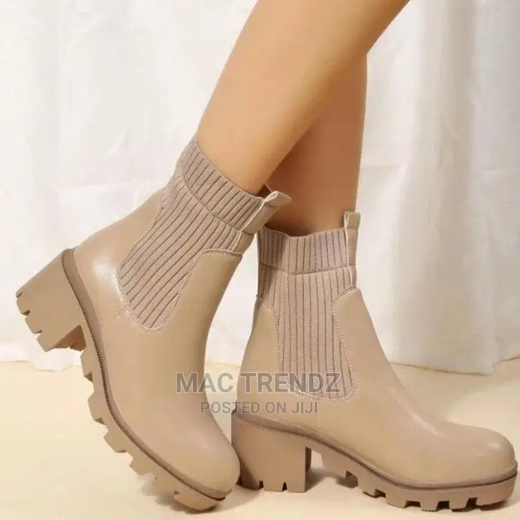Ladies Boots Women's Shoes Mule Heels