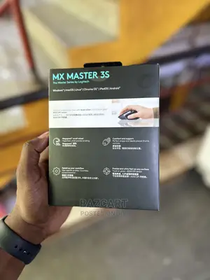 Logitech Mx Master 3s -Latest Product Design Ergonomic Mouse