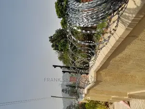 Electronically Fencing System With Razor Wire