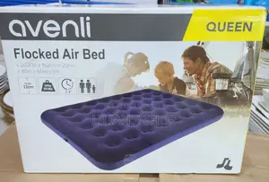 Avenli Queen Flocked Air Bed 4*6