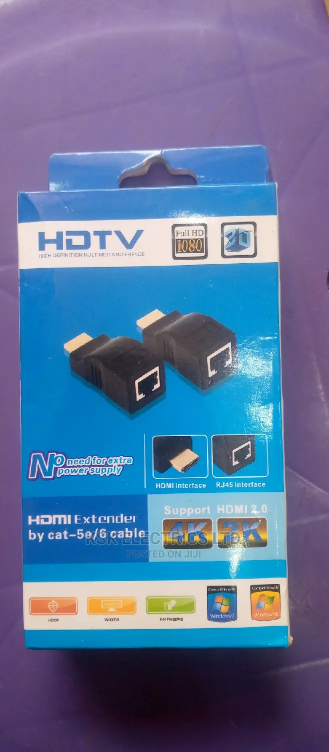 Hdmi Extender by Cat -5e/6cable