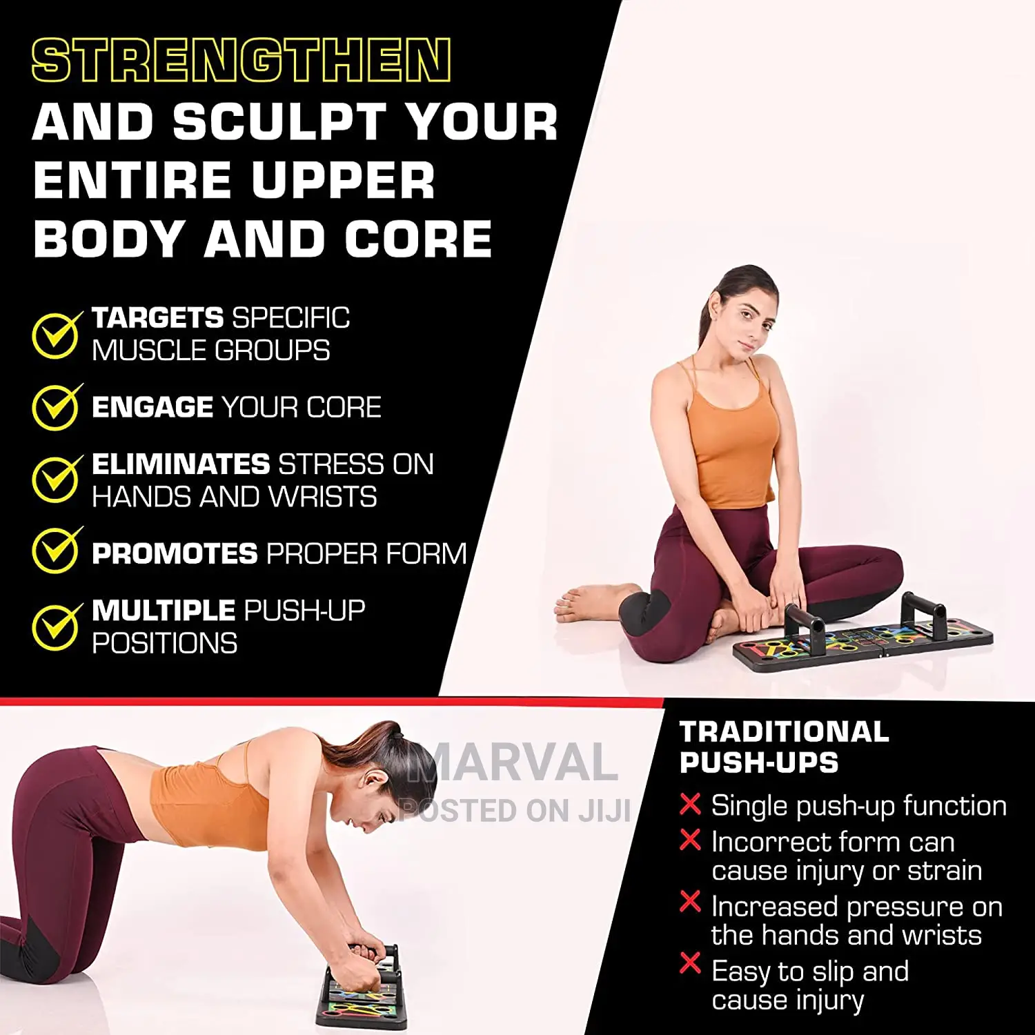 Multi Push Up Board 13 in 1
