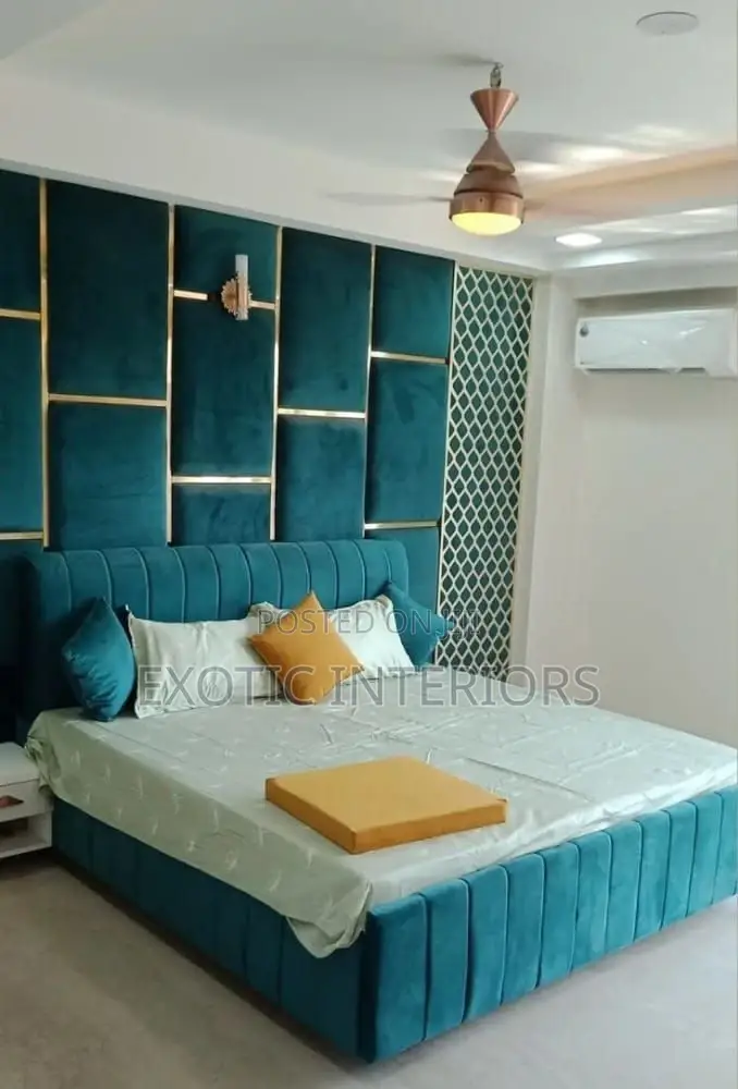 Bed of 6x6feet With Bed Side Drawers Call