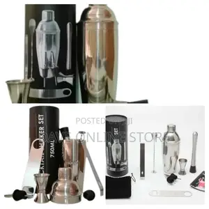 Cocktail Shaker Set, 8 Piece Bartender Drink Mixing Kit-