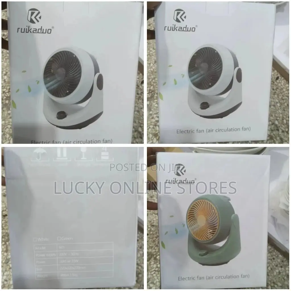 Electric Fan [Air Circulation Fan]