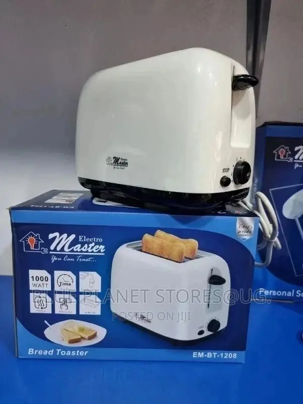 Electro Master 2 Slice Pop Up Bread Toaters || EM-BT-1208