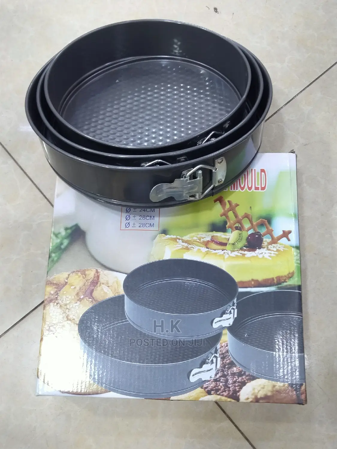 Cake Moulding Tray Set