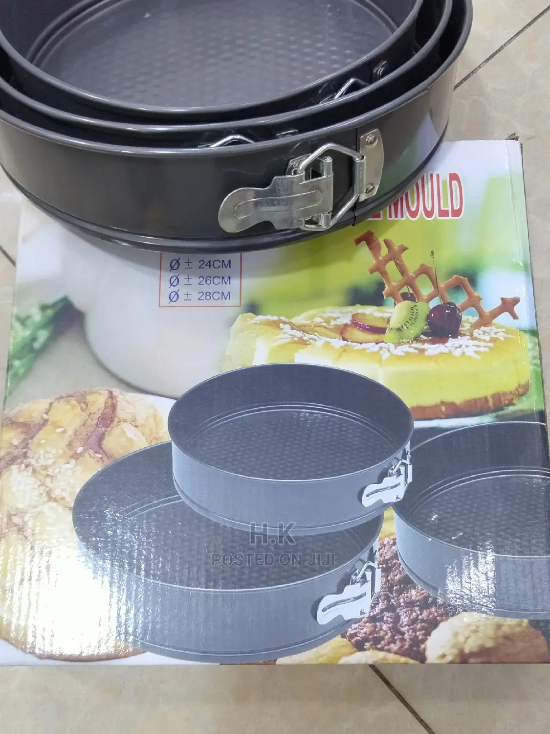 Cake Moulding Tray Set