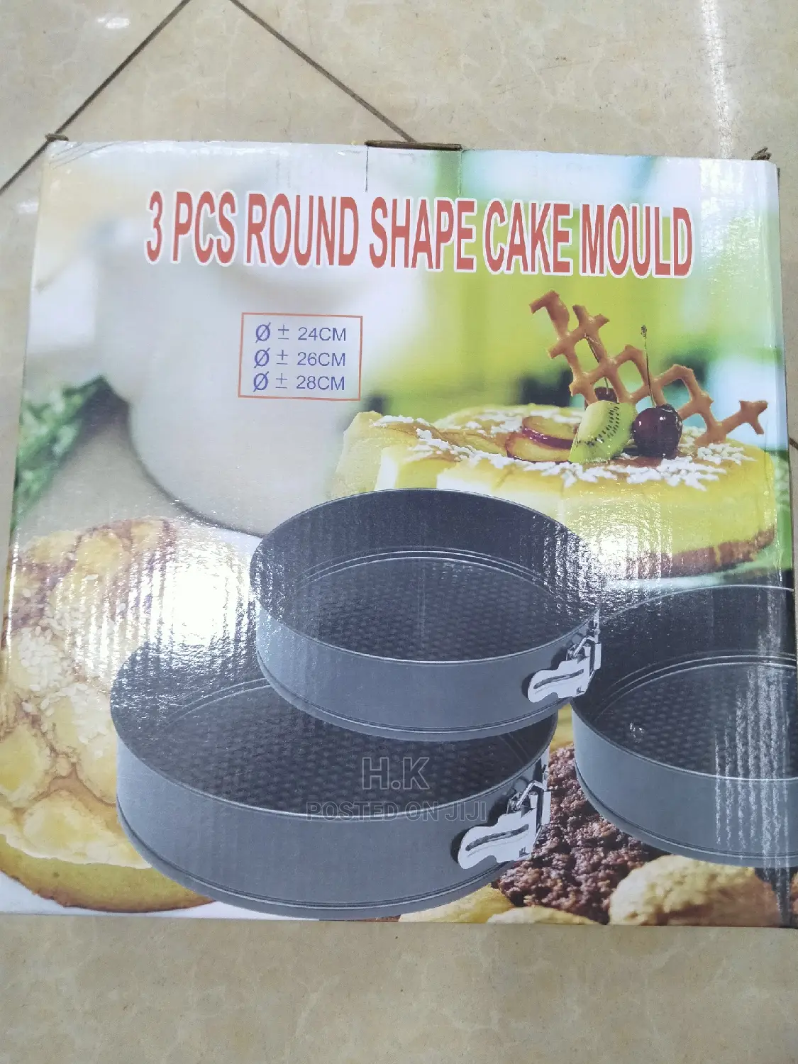 Cake Moulding Tray Set