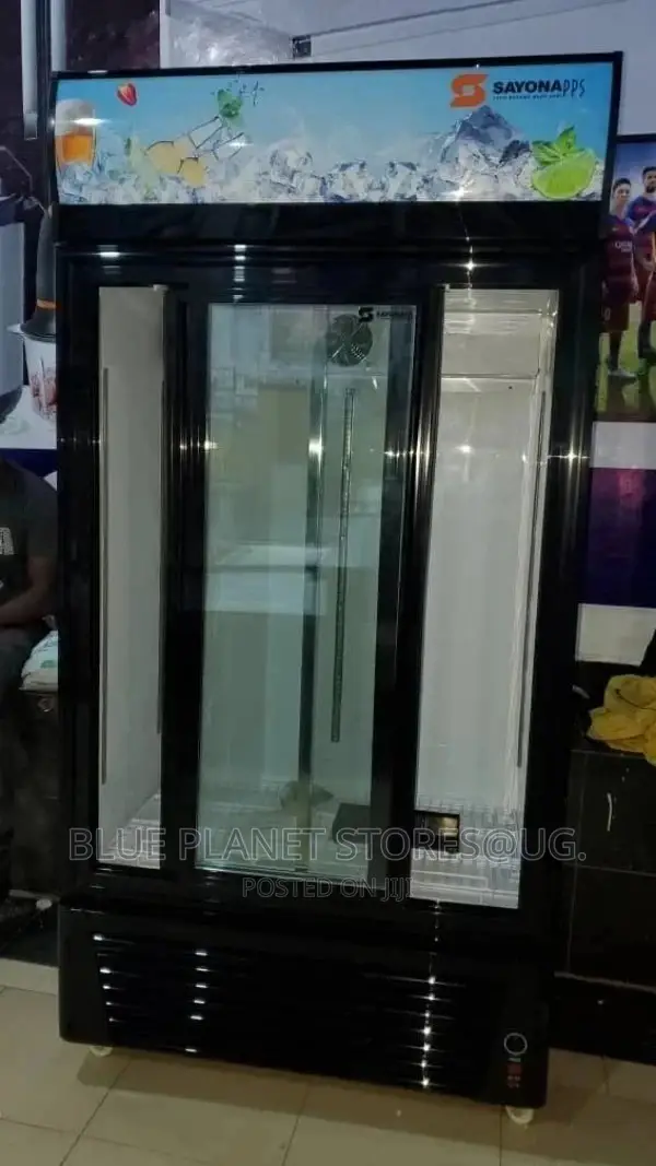 SAYONA 830L Double Slide Door Display Chillers/Refrigerators