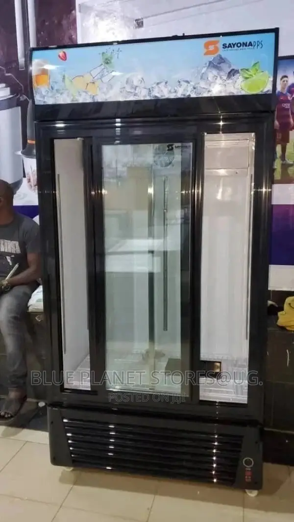 SAYONA 830L Double Slide Door Display Chillers/Refrigerators