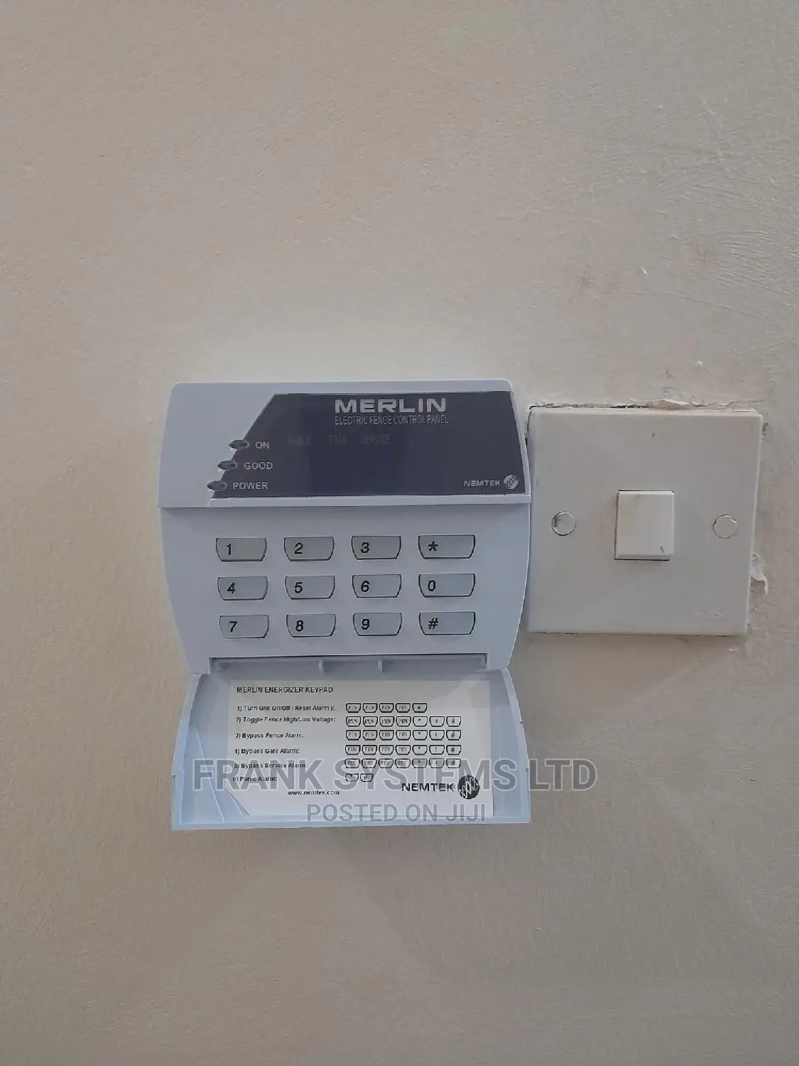 Electric Fence Energizer, Merlin4 South Africa