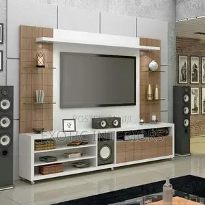Tv Wall Unit With Glass Shelves Call