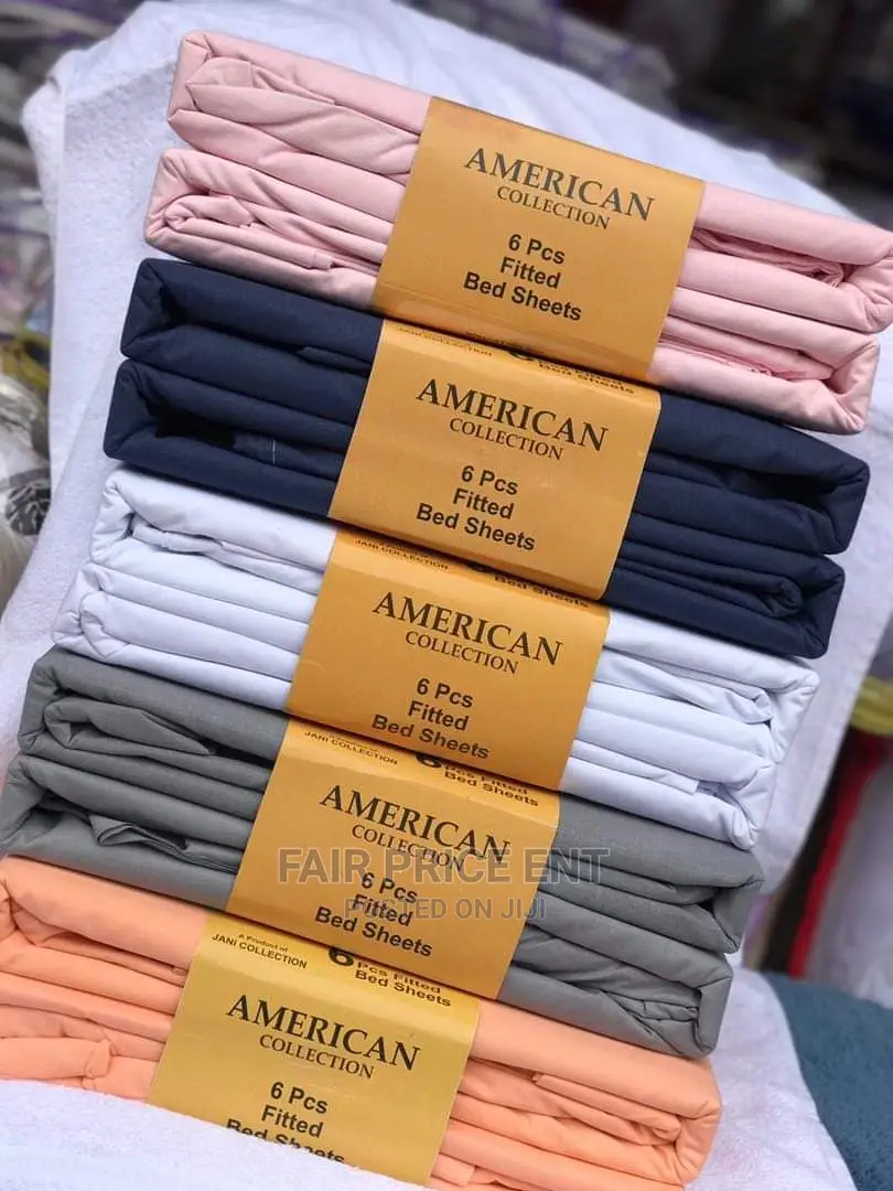 Cotton 6pcs Bedsheets