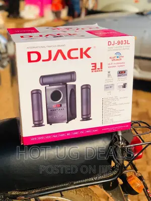 Photo - Djack 3in 1 Home Woofer With Bluetooth, Fm Radio and Remote
