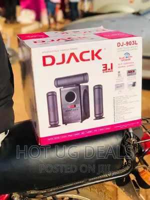 Djack 3in 1 Home Woofer With Bluetooth, Fm Radio and Remote