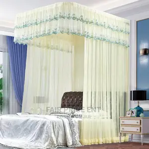 Wall Mount Mosquito Net 6*6( Gold)