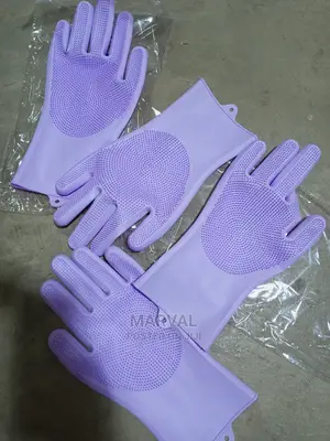 Washing Silcone Kitchen Gloves