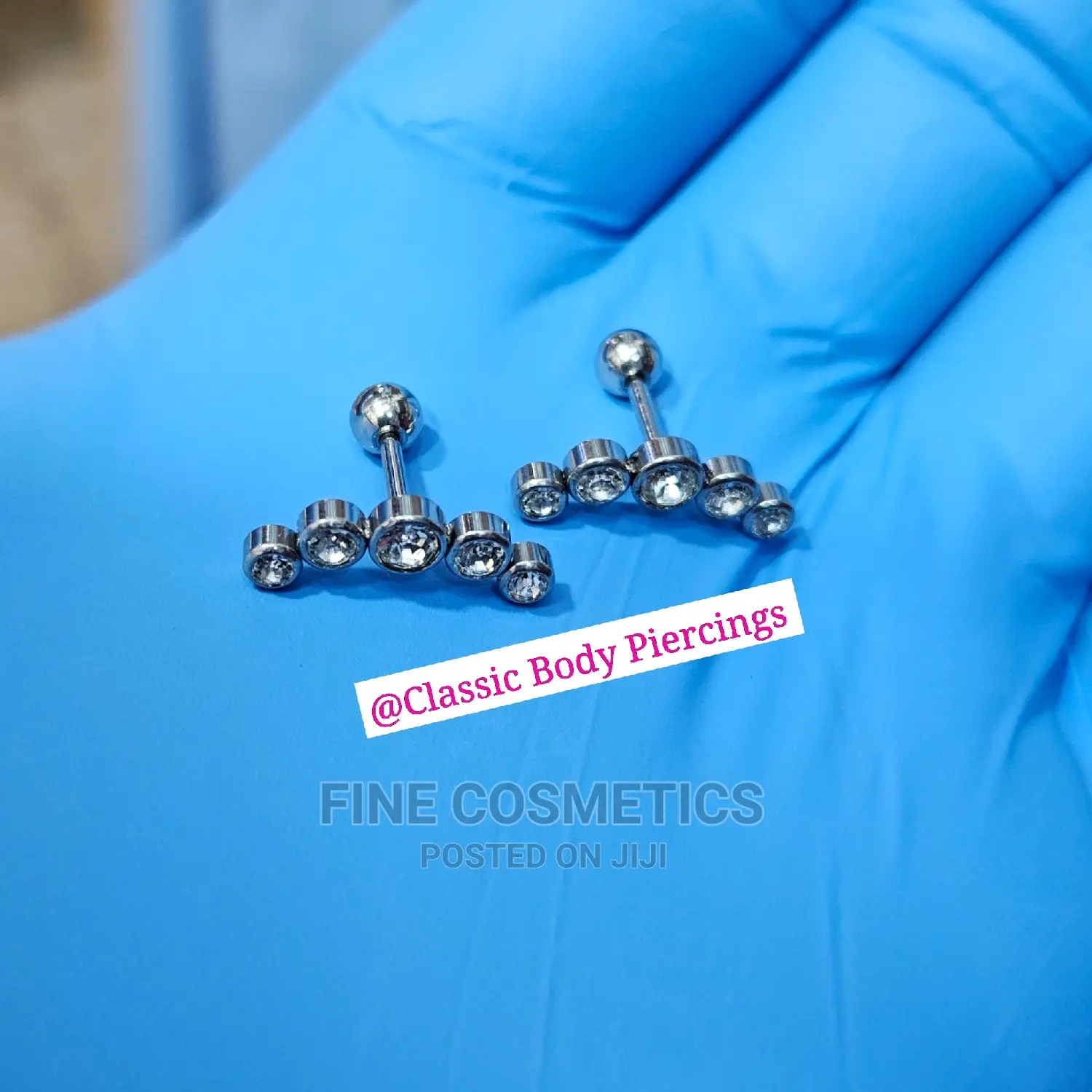 Single Cute Helix And Cartilage Climber Screw Studs Earring