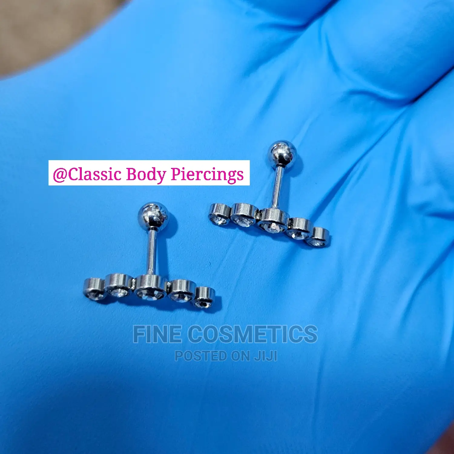Single Cute Helix And Cartilage Climber Screw Studs Earring