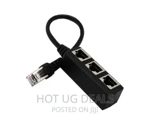 Photo - 1 to 3 Ways Network Cable Female Distributor Ethernet Cable