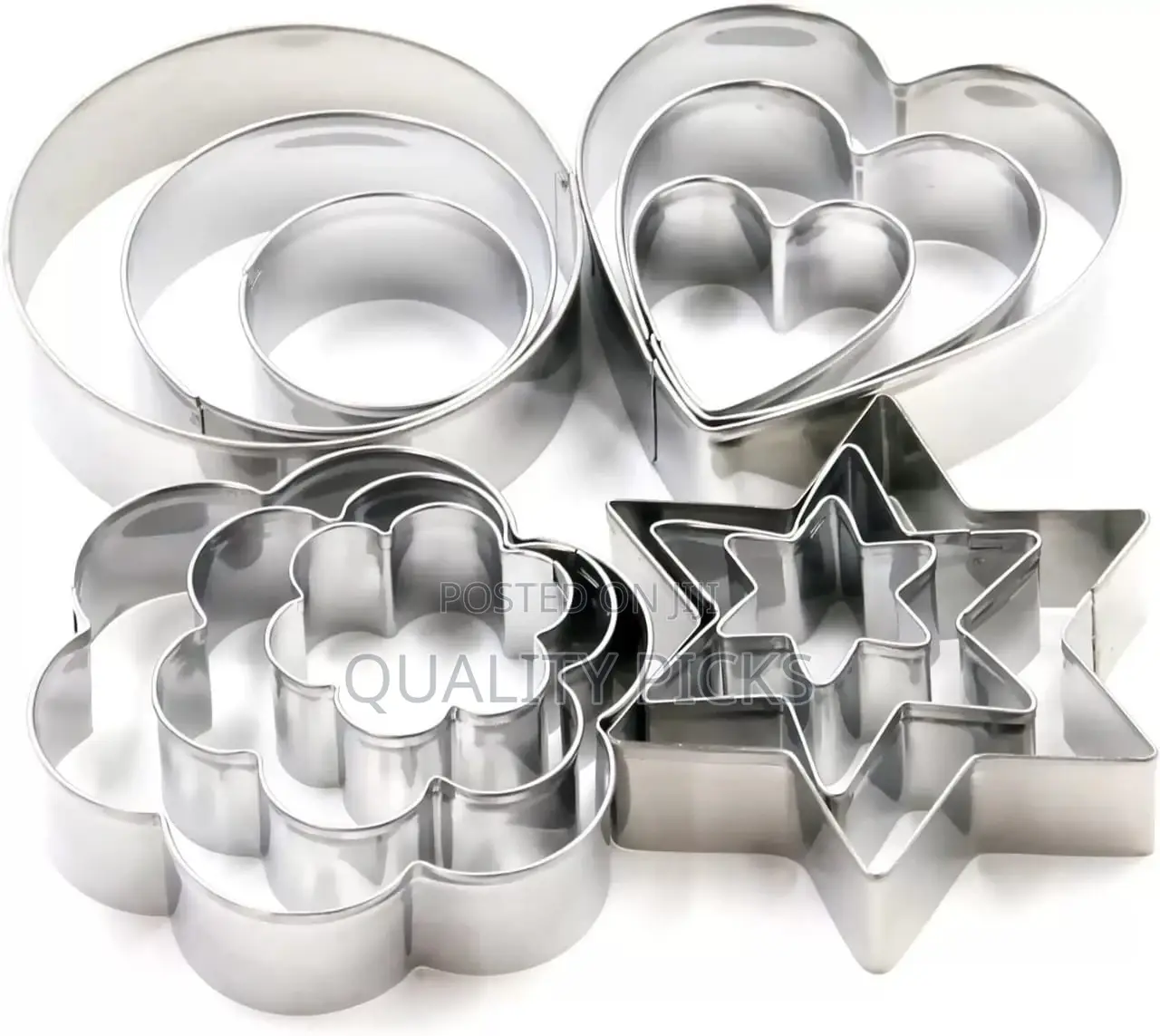 12 Pcs Cookie Cutter