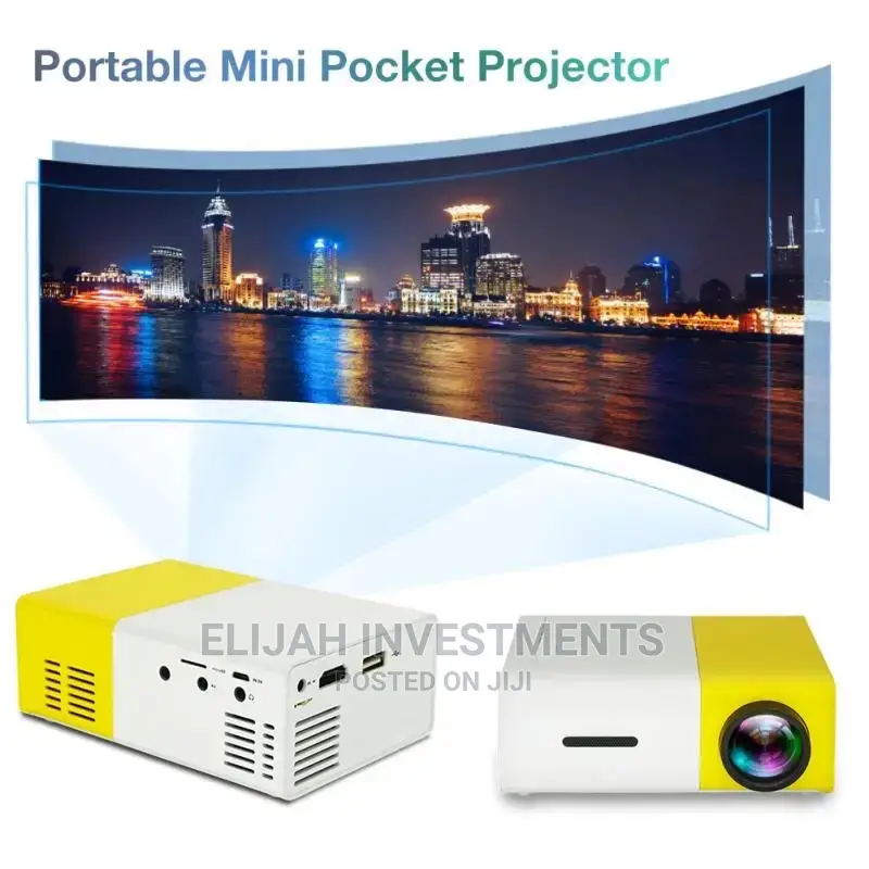 Portable LED Mini Projector 1080p
