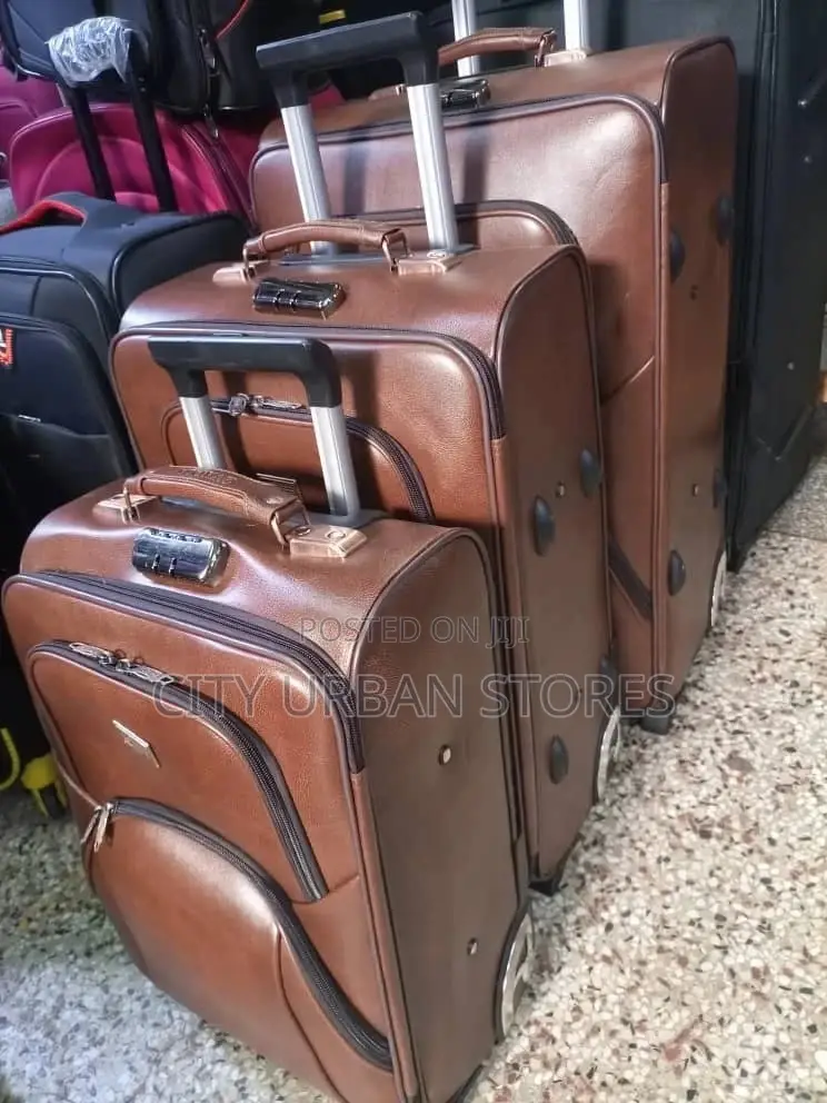 Yuaye Leather Suitcase