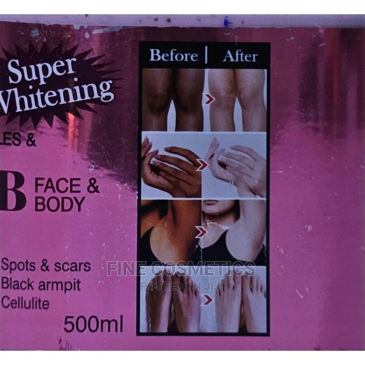 Veet Gold Whitening Dark Knuckles and Skin Corrector Scrub