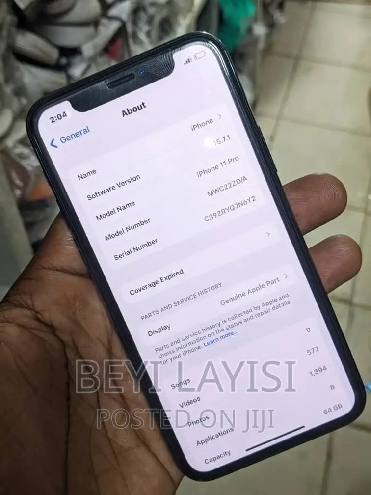 Apple iPhone 11 Pro 64 GB Black