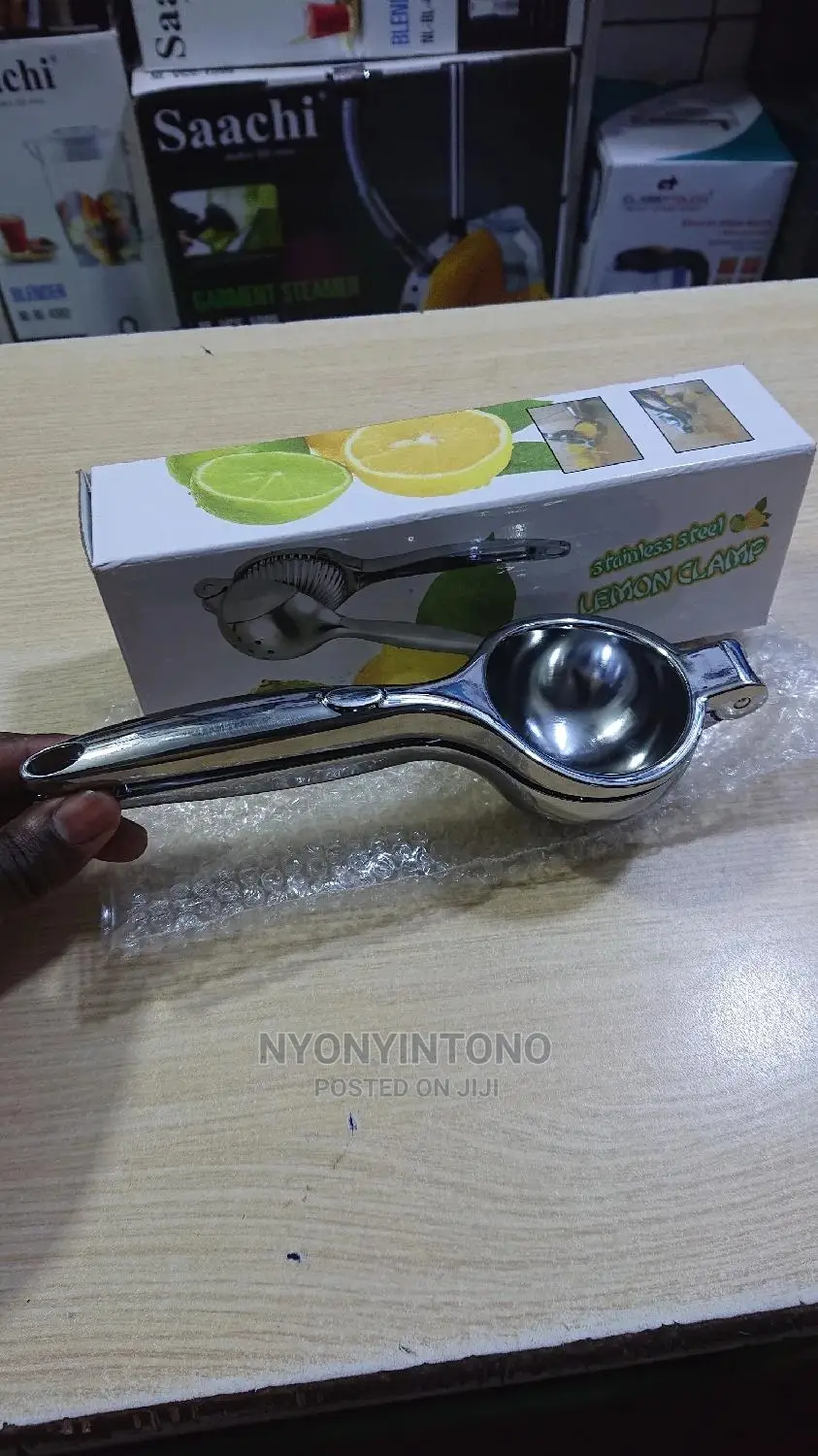 Stainless Steel Lemon Clump/ Manual Lemon Juicer