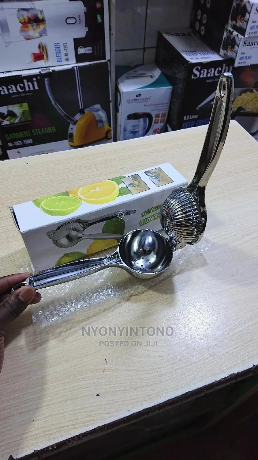Stainless Steel Lemon Clump/ Manual Lemon Juicer