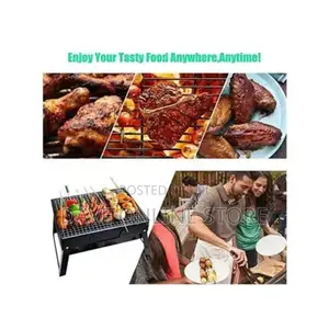 BBQ Portable Foldable Charcoal Barbecue Grill –