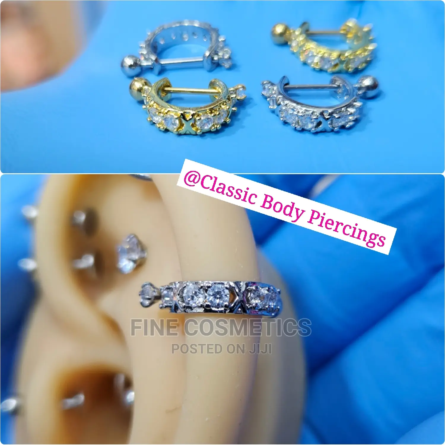 1pc Gold Or Silver Hoop Helix Earring, Cartilage Earring