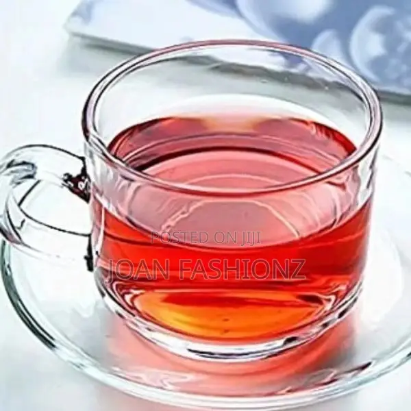 Luminarc 6 Pieces of Cups and 6 Saucers-Colourless