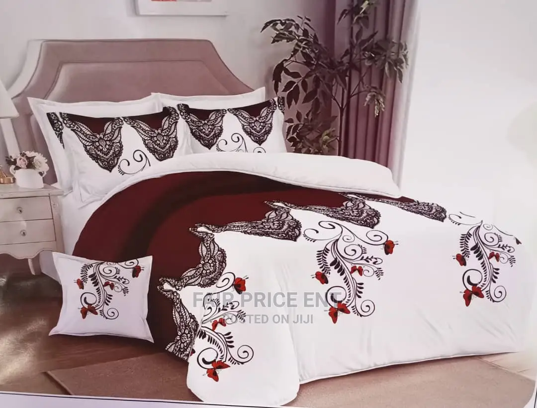 Duvet Set 12 Pcs 6*6 ( White)