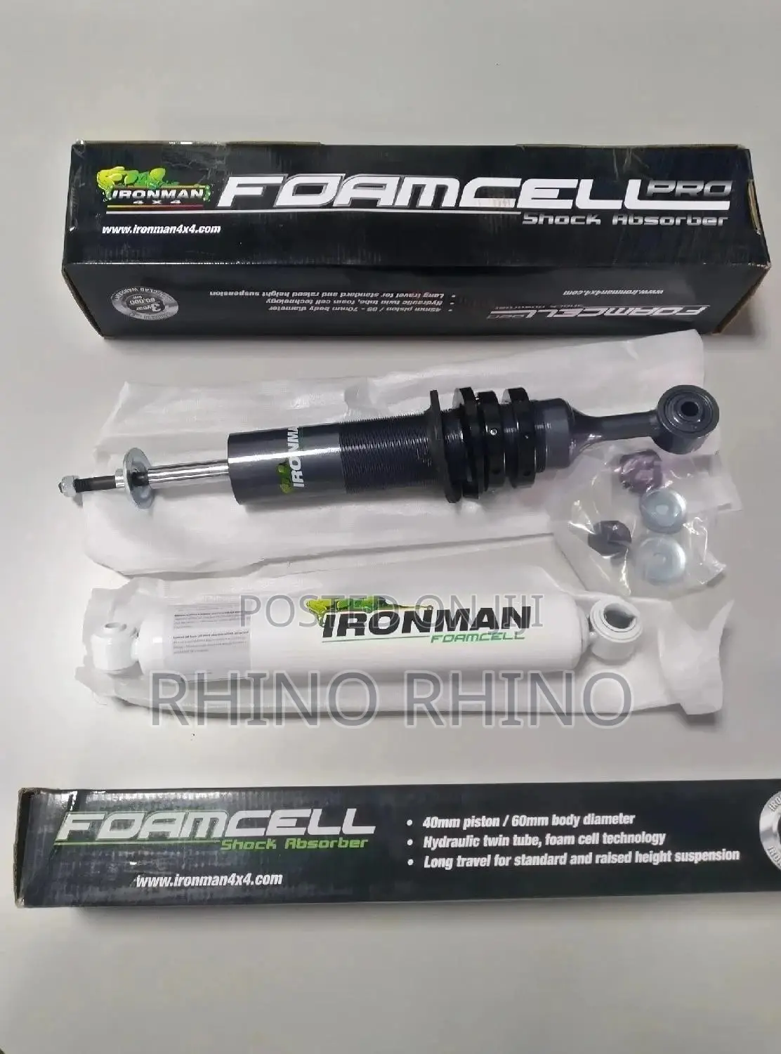 Foam Cell Pro IRONMAN Shock Absorbers