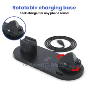 6 in 1 Multifunction Wireless Charging Stand- Charger