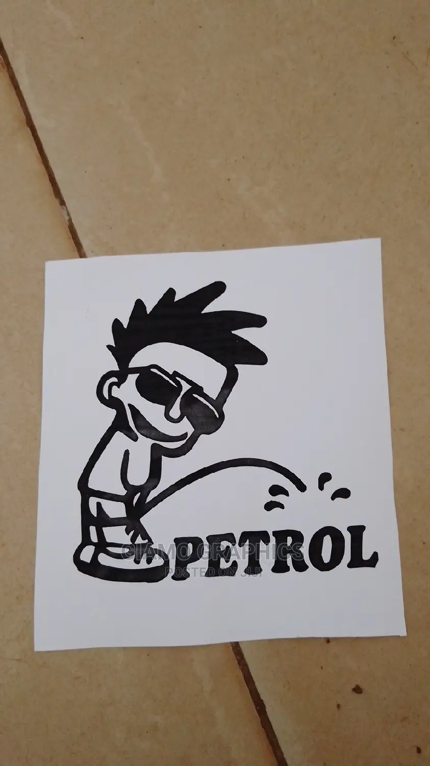 Fuel Tank Stickers