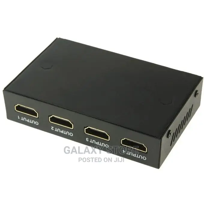 1x4 Hdmi Splitter 4 Way Supports 1080 With Power for Many Tv
