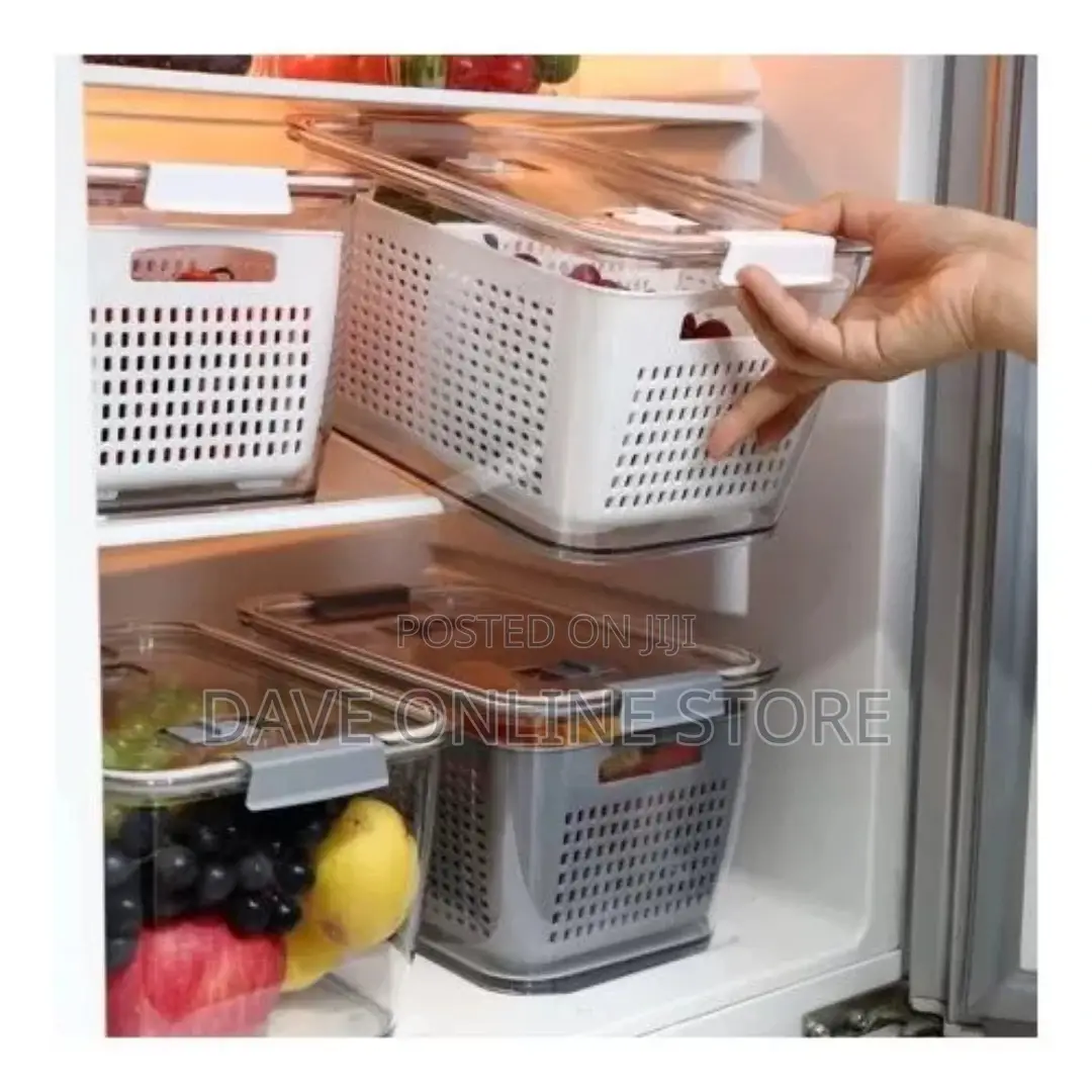 2.72L Refrigerator Organizer Bin Storage Container