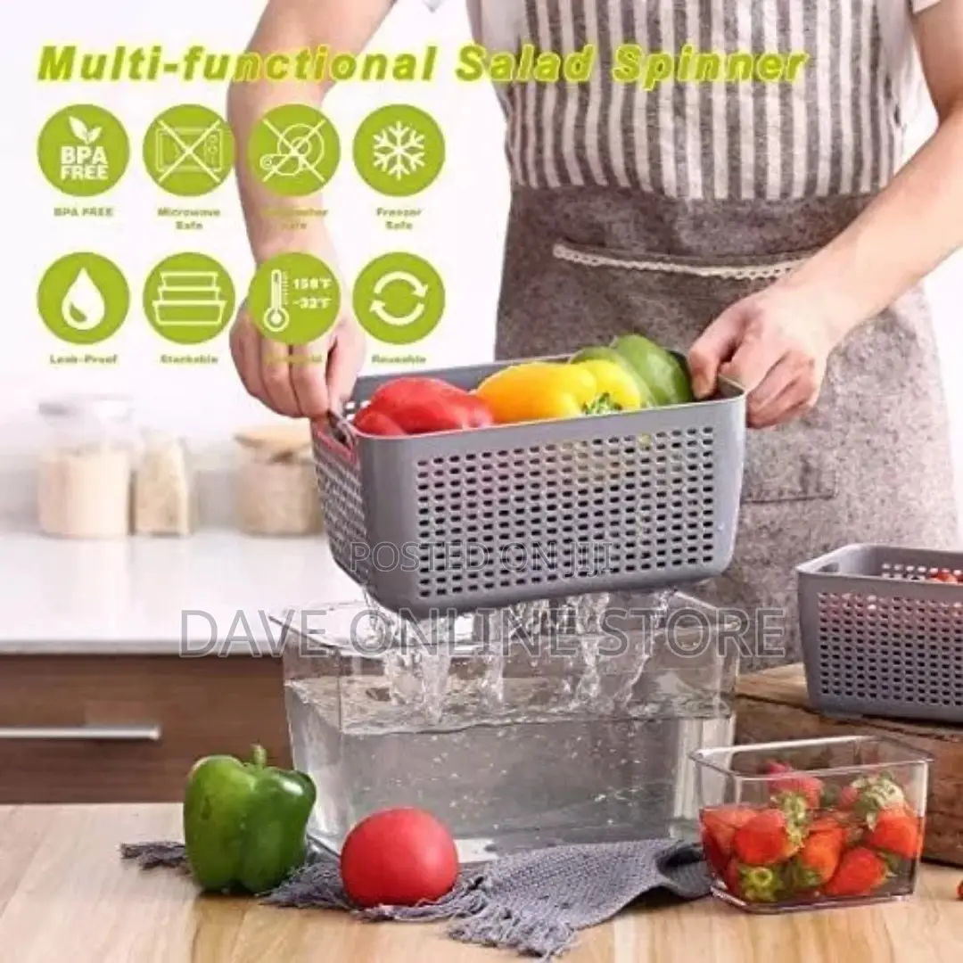 2.72L Refrigerator Organizer Bin Storage Container