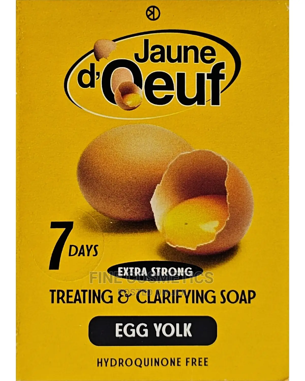 JAUNE d'Oeuf Extra Strong 7day EGG YOLK Body Bathing Soap