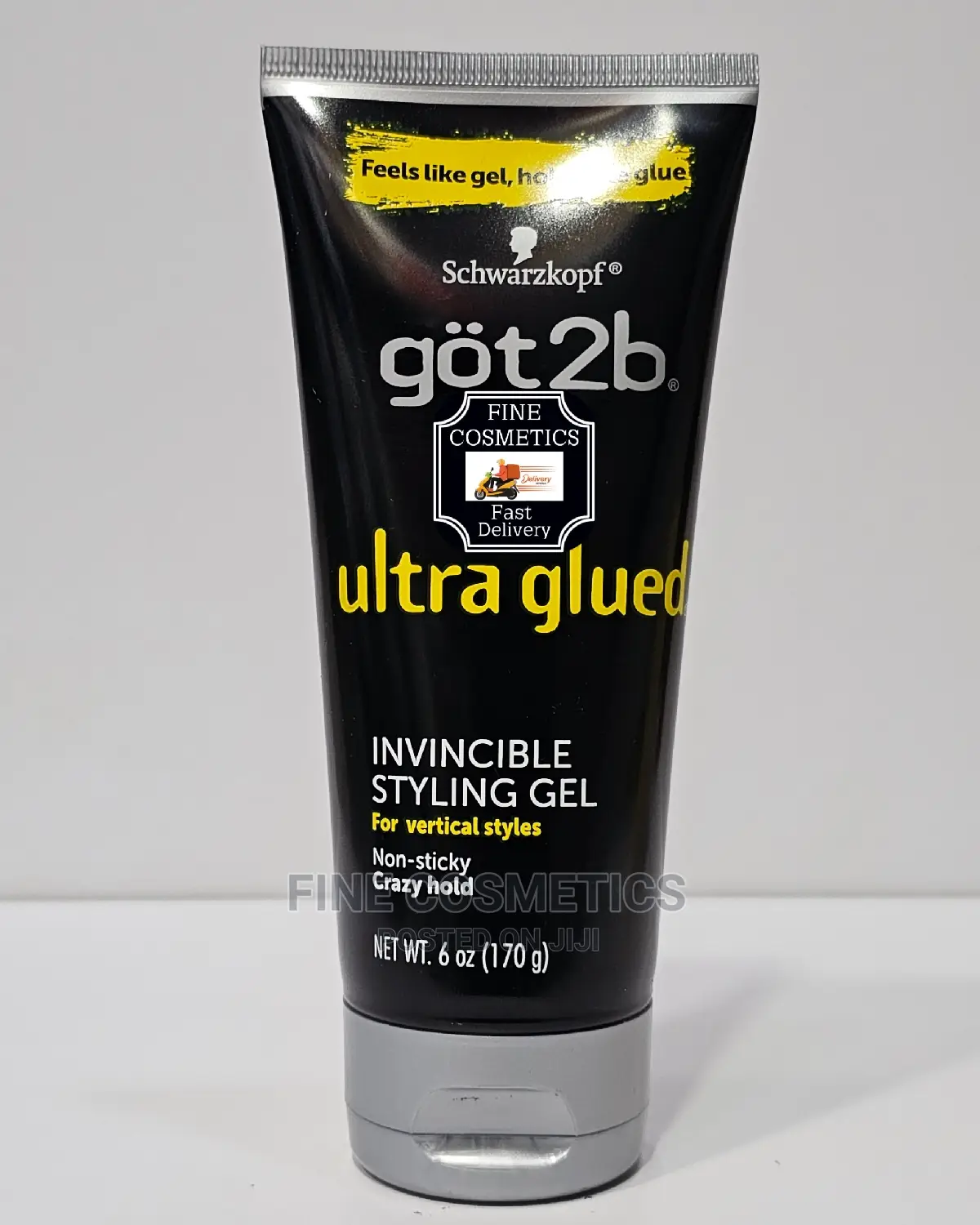 Got2b Ultra Glued Non Sticky Invincble Hold Hair Styling Gel