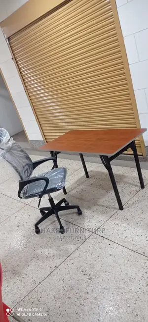Foldable Reading Table and Chair