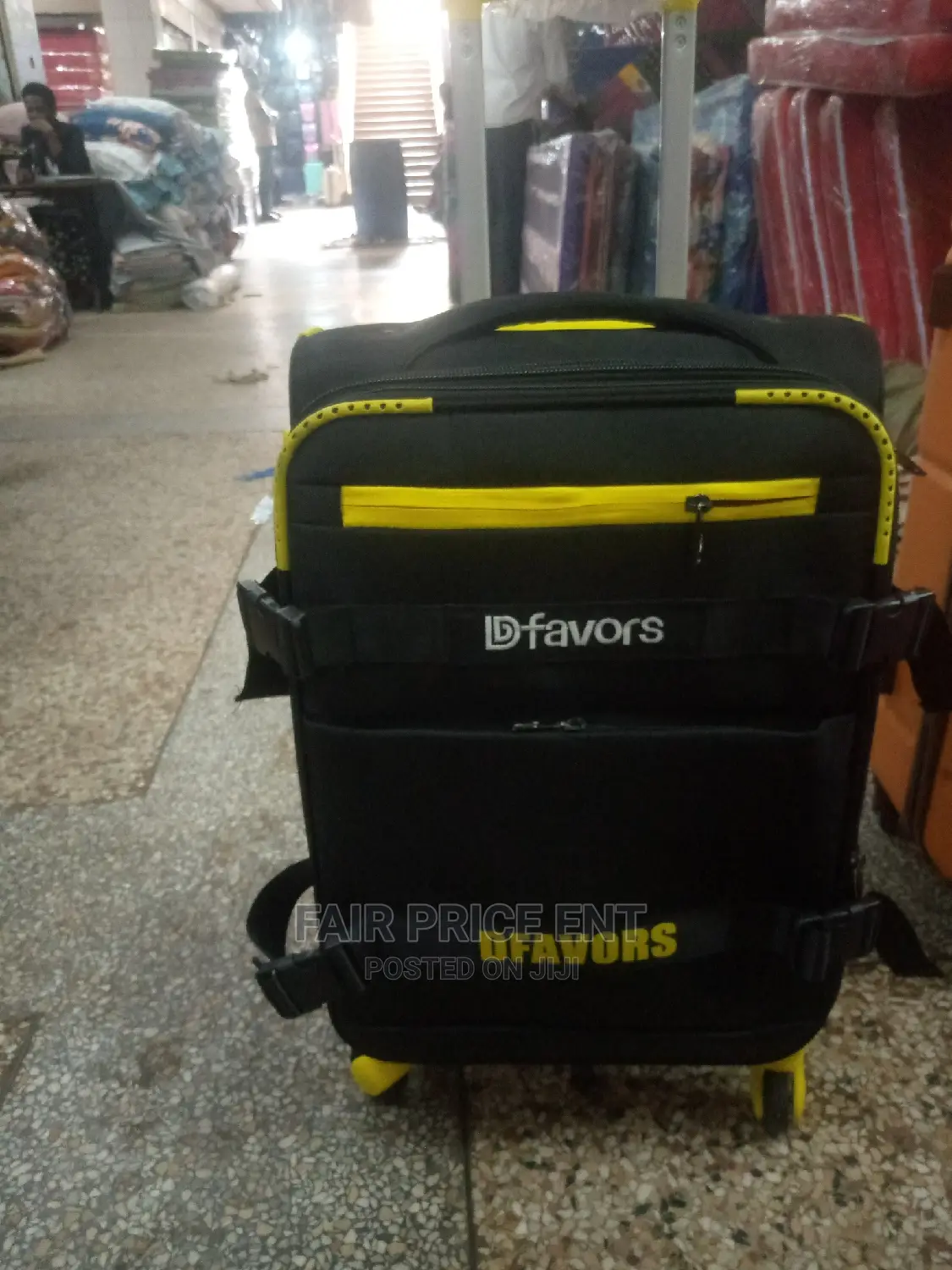 Cloth Suitcase ( Black)