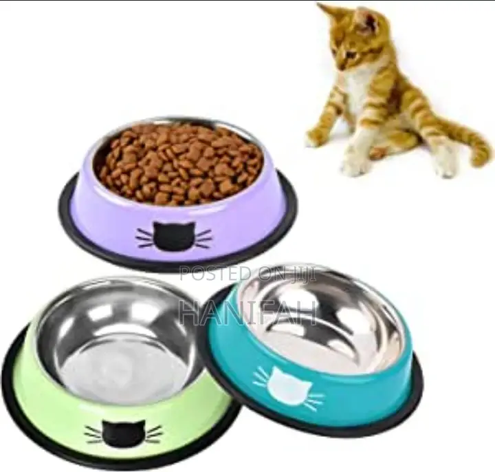 Cat/ Dog Stainless Steel Food Bowl