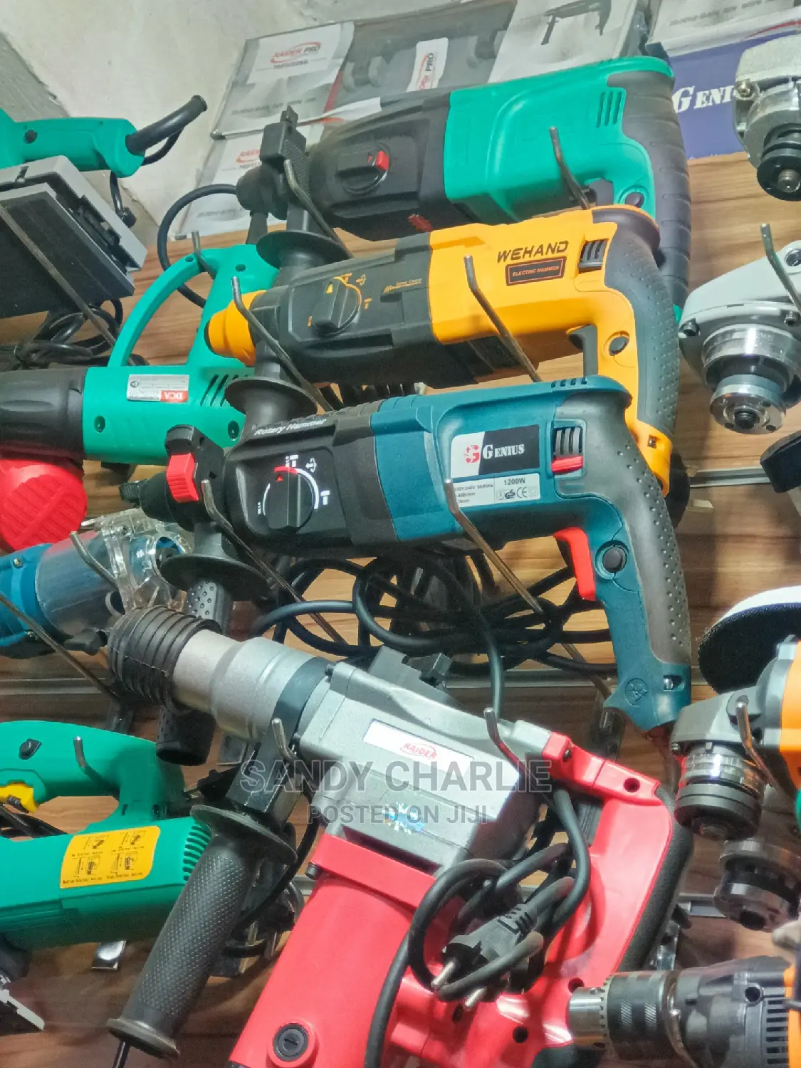 Rotary Hammer Drills Raider Pro,Wehad And Dca Brands