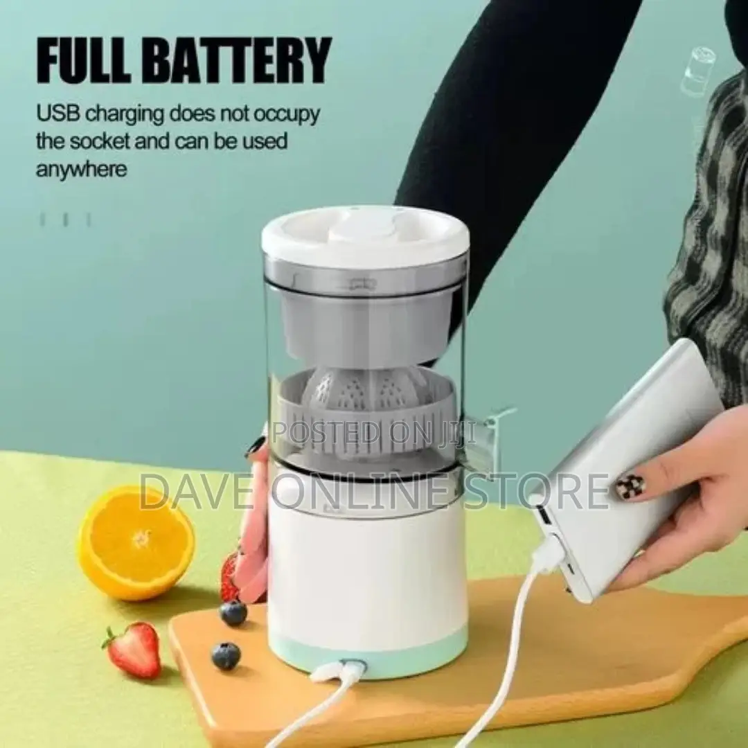 Portable Electric Citrus Juicer Rechargeable Orange Juicer