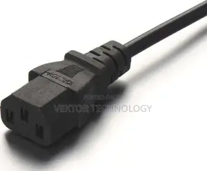 Power Cable for Monitor / PSU With 3-Prong UK Plug